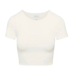 Aritzia Babaton Contour Crew Cropped T-Shirt